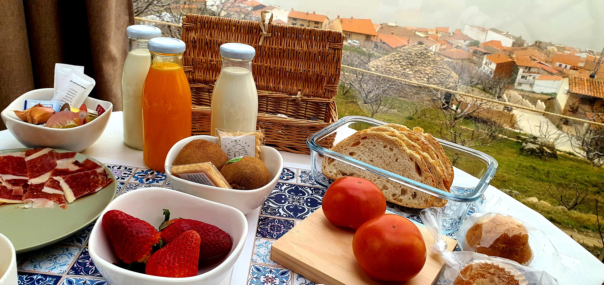 Glamping con desayuno incluido